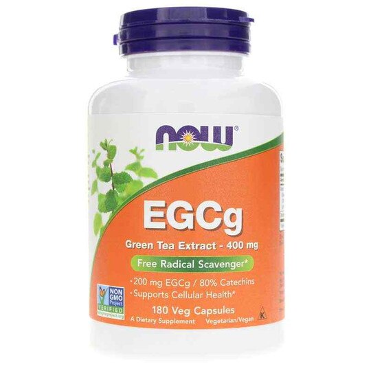 EGCg Green Tea Extract 400 Mg, NOW